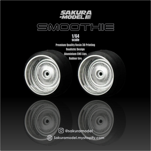 Sakura - Custom wheel 64 scale model Smoothie