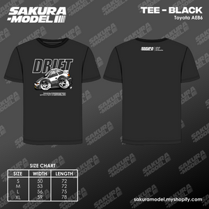 Tee Black - Trueno AE86