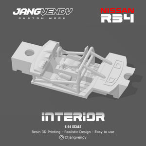 JV Accessories 1:64 R34 Interior Set