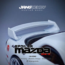 Load image into Gallery viewer, JV Accessories 1:64 Spoiler RX7 FD