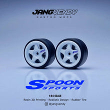 Load image into Gallery viewer, Rubber wheels JV Wheels model Spoon