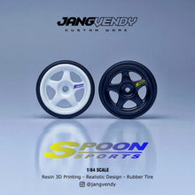 Load image into Gallery viewer, Rubber wheels JV Wheels model Spoon