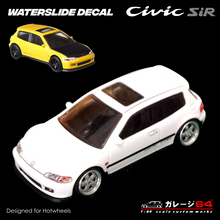 Load image into Gallery viewer, Decal set Hotwheels Civic EG6